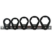 KS Tools 150.9585 3/8“ Serie chiavi poligonali ad innesto, extra piatta, 5 pz
