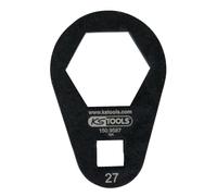 KS Tools 150.9587 3/8" Chiave poligonale a innesto, extra piatta, 27 mm