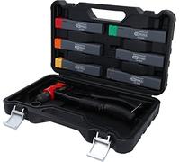 KS Tools 150.9850 Set di pinze per rivetti 3 in 1, 12 pezzi.
