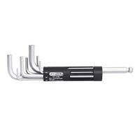 KS Tools 151.2100 Serie di Chiavi Maschio Esagonali Piegate a Testa Sferica Clas
