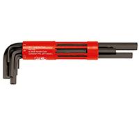 KS Tools 151.2700 - Set di 6 chiavi maschio intrecciate lunghe metriche - Kit di riparazione pratico e facile da usare - Utensili da avvitamento per fai da te e professionali