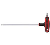 KS Tools 151.2761 Chiave maschio piegata con impugnatura a T Torx testa sferica,T40
