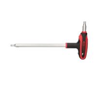 KS Tools 151.2853 Chiave maschio piegata con impugnatura a T Torx testa sferica,T50