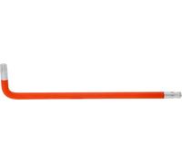 KS Tools 151.4278 Chiave maschio Torx esagonale piegata a testa sferica, XL, T45, arancione