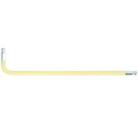KS Tools 151.4306 Doppia chiave maschio esagonale piegata a testa sferica XL, 6,0mm, giallo chiaro