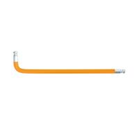KS Tools 151.4308 Doppia chiave maschio esagonale piegata a testa sferica XL, 8,0mm, arancione
