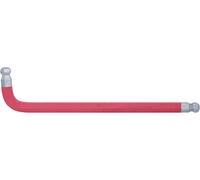 KS Tools 151.4319 Doppia chiave maschio esagonale piegata a testa sferica XL, 19,0mm, gialla
