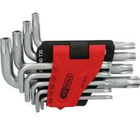 KS Tools Chiavi maschio piegate Torx con foro, corte, 9pz.TB10-TB50 Quantità:1