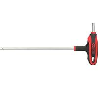 KS Tools 151.8128 Chiave Maschio Piegata TX a T con Foro Ergotorqueplus, Tb45