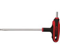 KS Tools 151.8135 Chiavi a T a testa sferica per esagono incassato, 6 mm