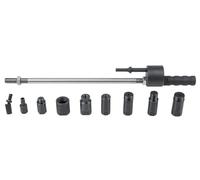 KS Tools 152.1450 Estrattore con adattatori per iniettori per scalpellatore pneumatico, 10 pz