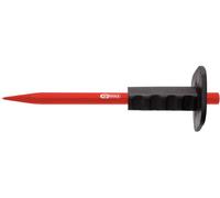 KS Tools 156.0517 Scalpello a Punta per Edilizia con Impugnatura di Protezione, 16X350 mm, Ottagonale