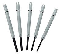 KS Tools 156.0620 - Set di 5 punte con sistema R-Ball in cromo vanadio, finitura cromata