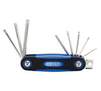 KS Tools 158.3530 Supporto a Clip per Chiavi Maschio TX con Foro Chromeplus, 8 P