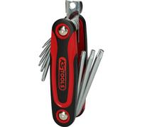 KS Tools Supporto a clip chiave maschio TX CHROMEplus foro, 8pz. Quantità:1