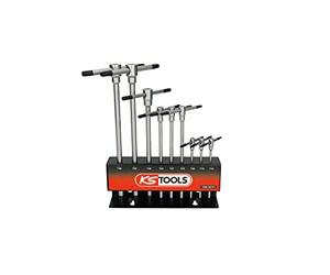 KS Tools 158.5211 Espositore di 9 chiavi Torx a manico in T/9 pezzi