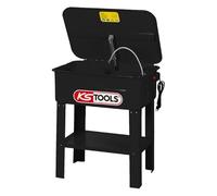 KS Tools - 160.0039F - Fontana di lavaggio elettrica 75L - Vasca Extra-Large - Sicurezza anti-incendio - Pompa di facile manutenzione - Compatibile con tutti i liquidi sgrassanti