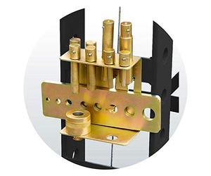 KS Tools 160.0129 Kit di Punteruolo per presse idrauliche