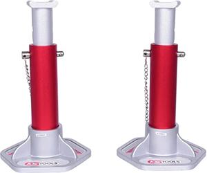 KS Tools 160.0315 Colonnette di Supporto in Alluminio, 2 Pezzi, con Portata di 3 Tonn, Cadauna