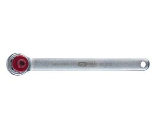 KS Tools 160.0733 Chiavi di spurgo freni, extra corta, 11 mm, Rosso