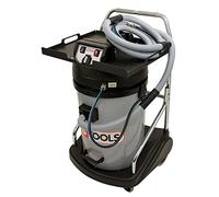 KS Tools 165.0114 - Centrale di aspirazione a vasca, in plastica, 76L, 2600 W, colore: Bianco