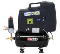 KS Tools - 165.0801 - Compressore ad aria secca 6L - 8 bar - 220 V MONO