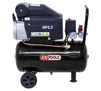 KS Tools - 165.0802 - Compressore su serbatoio 25 L - 8 bar - 2.5 CV - 220 V MONO