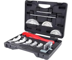 KS Tools 203.1400 Serie di curvatubi a cricco manovrabili c.una sola mano 10-22mm,13pz.
