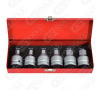 KS Tools 3/4 " Set Socket Virtù-bit, 6-tlg. 14-24mm 515.0000 per Innen6kant