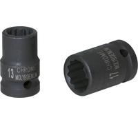 KS Tools 515.1564 Bussola poligonale 3/8" per avvitatori ad impulsi, corta, 7 mm