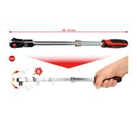 Ks tools 3/8 Slimpower Telescopio Giunto Chiave a Cricco 72 Dente 914.3820