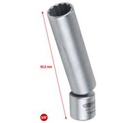 KS Tools 3/8 " Spezial-Zündkerzen-Stecknuss per BMW Con Giunto, 14mm (911.3999)