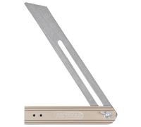 KS Tools 300.0230 Falsa Squadra con Base in Legno, 250 mm, Ghisa
