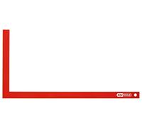 KS Tools 300.0253 Squadra da Carpentiere, 1000 mm | Squadra da muratore sezione 30x5 mm, L.1000 mm