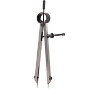 KS Tools 300.0433 Compasso di Precisione con Punte Intercambiabili, 285 mm