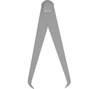 KS Tools 300.1596 Tastatore interno compasso forato di precisione, 1000mm