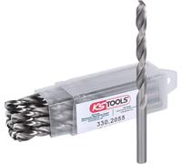 KS Tools 330.2055 Punta Elicoidale HSS-G, 5.5 mm, Confezione da 10