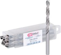 KS Tools Punte elicoidali HSS-G per trapano, 7mm, 10pz. Quantità:10