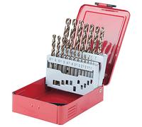 KS Tools Punte elicoidali HSS-G Co 5, cassetta in lamiera d'acciaio, 19pz., 1-10mm Quantità:1