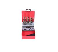 KS Tools Punte elicoidali HSS-G Co 5, cassetta in lamiera d'acciaio, 19pz., 1-10mm Quantità:1