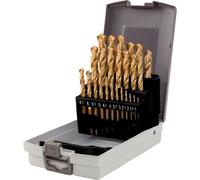 KS Tools Punte elicoidali HSS TiN, valigetta in plastica 25pz., 1-13mm Quantità:1