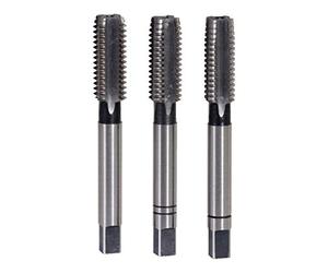 KS Tools 331.0220 Serie di Maschi a Mano in HSS M, M22X2.5, 3 Pezzi