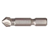 KS Tools 336.0302 Inserto per Fresa per Svasare e Sbavare in HSS, Co 90°, 10, 4 mm, 1/4"
