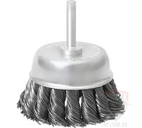 KS Tools 340.0033 Spazzola a disco in filo d'acciaio inox 0,3mm,Ø38mm