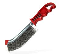 KS Tools 340.0046 Spazzola a Disco in Filo D'Acciaio Inox Ritorto 0, 5 mm, Diametro 115 mm
