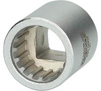 KS Tools 400.0002 1/2" Bussola speciale con profilo speciale, satinato, 30 mm