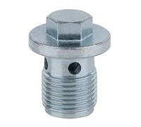 KS Tools 430.1081 Vite scarico olio, esagonale 13 mm, M18x1,5x21 mm, confezione da 10