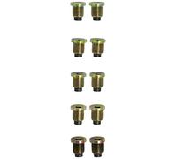 KS Tools 430.1161 Vite scarico olio, quadra 8 mm, M18x1,5x22 mm, confezione da 10