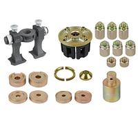 KS Tools 440.9998 Serie di utensili universali per il montaggio/smontaggio di cuscinetti compatti, 33 pz