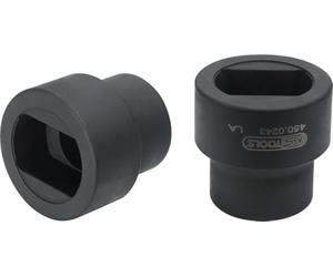 KS Tools 450.0243 Chiave a Bussola per Montaggio e Smontaggio di Bulloni con Molla a Balestra per Assali Anteriori